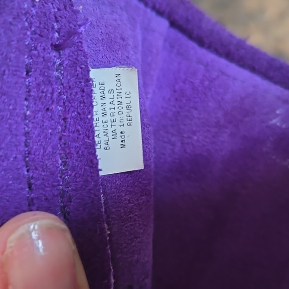 Minnetonka Leather Purple Boots - Size 10 - Picture 6 of 8